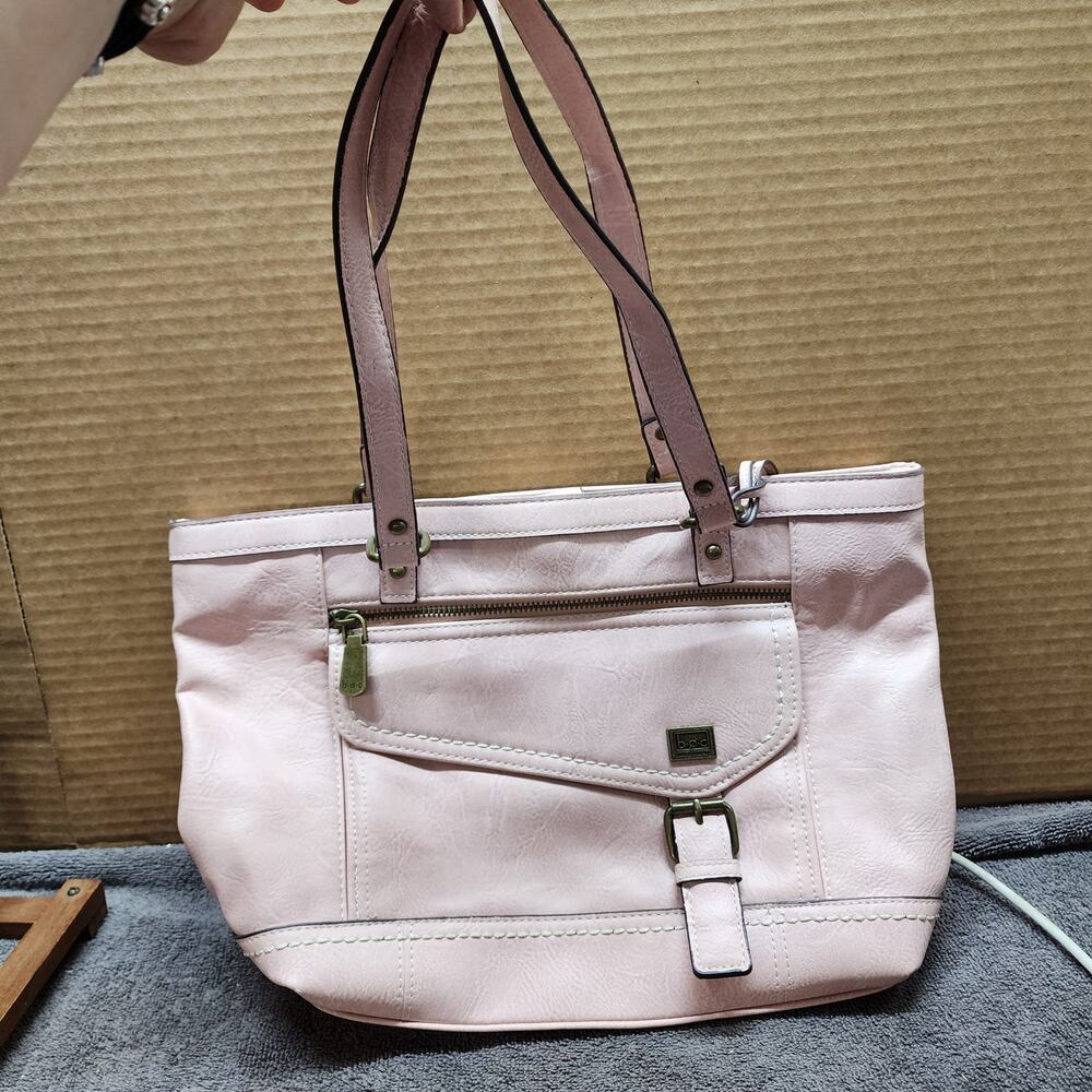 BOC Born Concept pink purse with charm 1 worn spot see pics b52